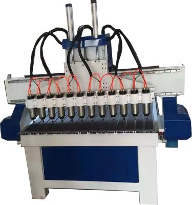 China PVC wood acrylic engraving cutting factory directly sells 12 axis preferential and cheap three-dimensional wood carving cnc machine tools for sale