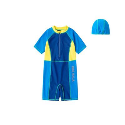 China Good Quality Competitive Price Kids Sports Swimwear One Piece Breathable Children Swimwear All-in-one Swimwear for sale