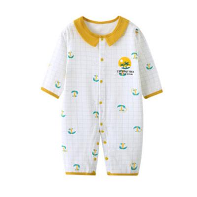 China Beautiful Design Factory Direct Sales Cotton Color Long Sleeve Newborn Baby Climbing Clothes for sale