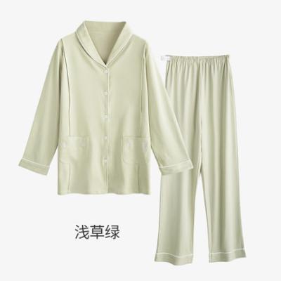 China Newest Hot Selling Breathable Comfortable Soft Cotton Nursing Pregnant Women Pajamas for sale