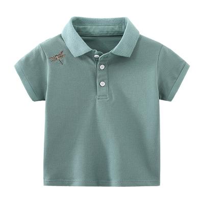 China High Quality Breathable Grade Cotton Boys Kids Play Kids Polo Shirts for sale