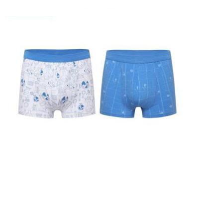 China Factory Spandex/Cotton Custom Supply Trunks Cotton Stretch Men's Printed Underwear Directly for sale