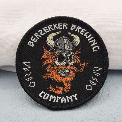 China Viable Customized Clothing Backpack Shoe Woven Hats Embroidery Logo Brand Custom Patches Badges Cloth Labels for sale