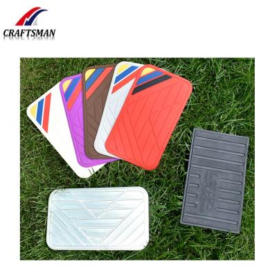 China Accessories Waterproof Car Rubber Car Heel Pad Used In Car Mat Custom Design for sale