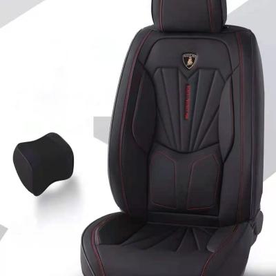 China 9D Sports Car Seat Cover Full Leather For Universal Models Sports Car Cover for sale