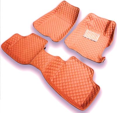 China Waterproof Hand Sewing Leather XPE Car Floor Mats Full for sale