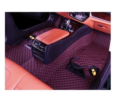 China Waterproof Leather Hand Foot Sewing Mat Auto Accessories For Stated Car Model for sale