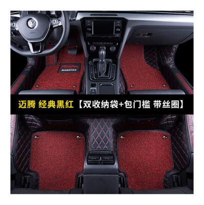 China Brief & High quality luxury unique single color car floor mats with drive for all kinds of car model for sale