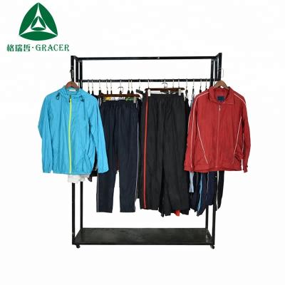 China Fashion new style /Fit waist fashion new style /Fit waist nylon sport wear used clothes summer occasion clothing ukay ukay balls for sale