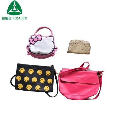 China Fashion New Style Fit Waist Fashion New Style Fit Waist Gracer Big Bags Second Handbags Bullet Used Korea Bags for sale