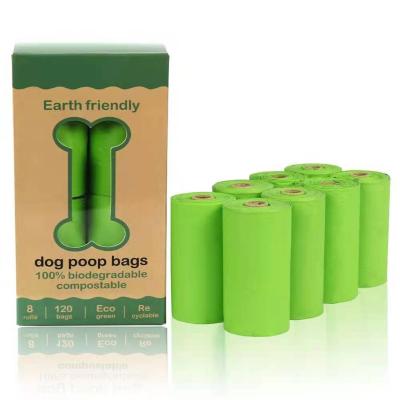 China Sustainable Hot Selling Biodegradable Disposable Custom Printed Waste Eco Friendly Black Dog Poop Poo Waste Bag for sale