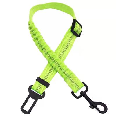 China Adjustable Bungee Car Dog Harness Seat Belt Extendable Leash Pet Viable for sale