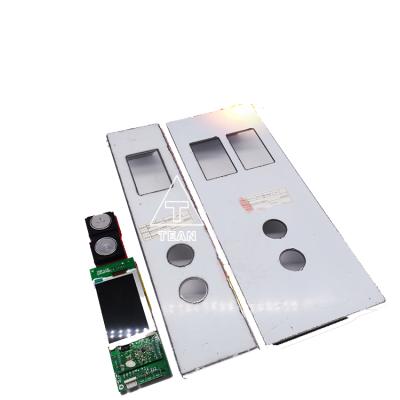 China Hotel Elevator Glass Touch Bevel Hitachi COP With GAL-W LCD Display Panel for sale