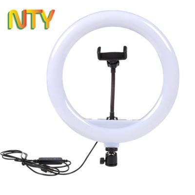 China Music Note Bracket 26CM 6500k 5800lm Live Fill Light Mobile Phone 10 Inch Circle Led Makeup Ring Light 10 Inch for sale