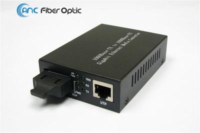 China 100KM Gigabit Media Converter for sale