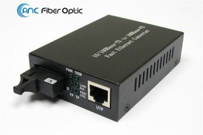 China 1550nm Fiber Optic Media Converter for sale