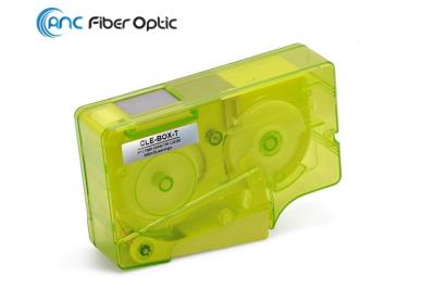 China CLE BOX T Fiber Optic Cassette Cleaner Refillable Tape Clean 600 Times for sale