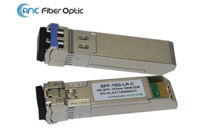 중국 SFP+ 송수신기 단위 Cisco 호환성 10Gbps SM 1310nm 10KM 10GBASE LR 판매용