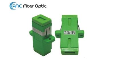 China Fixed Bulkhead SC PC SC APC Fiber Optic Attenuator Female To Female for sale