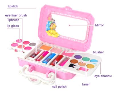 China Other eco-friendly pretend play and preschool kids play makeup sets for girl makeup for sale