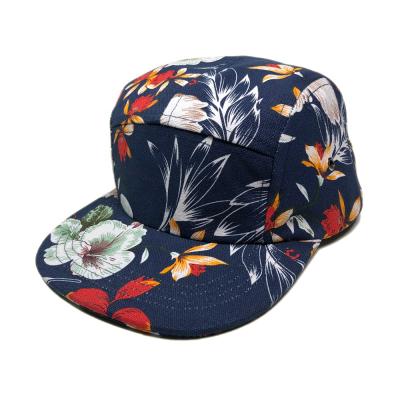 China COMMON Wholesale Custom Logo Bill Hat 5 Panel Flat Snapback Cap for sale