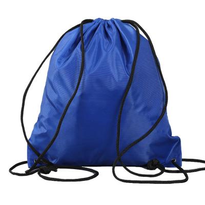 China Custom waterproof polyester suction string backpack waterproof bag add your logo for sale