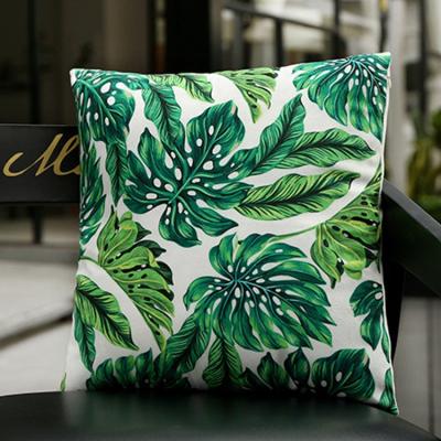 China Non-Toxic Wholesale Cotton Fashion Canvas Printed Tile Sofa Covers For Home Decor Custom Your Design for sale