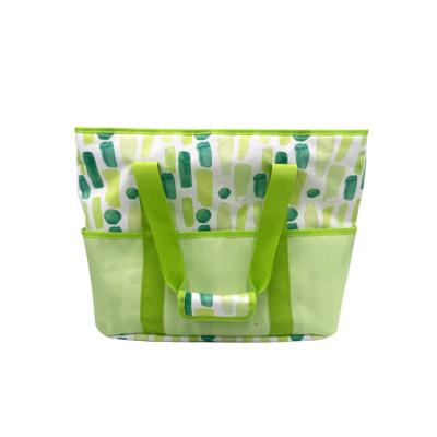 China Fashion Green Cool Cute Small Children's Insulation Lunch Bag for sale