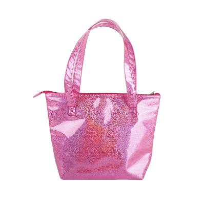 China Fashion Laser Gretel Glitter Pu Girls Pretty Small Handbag for sale