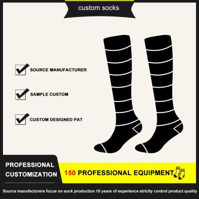 China Breathable Customized Sample To Figure All Kinds Of Socks Logo With Embroidery Hose Pipe High Digital Printing Rubber Socks for sale