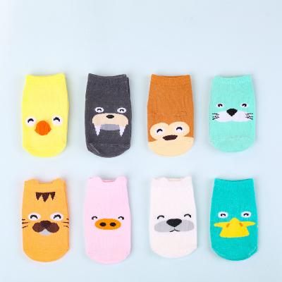 China QUICK DRY Custom Design Infant Socks Custom Logo CT Cotton Animal Colorful Baby Socks Lovely for sale