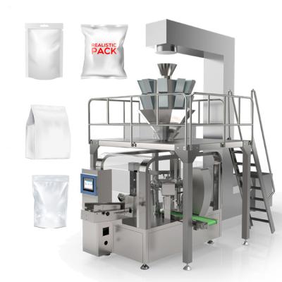 China Automatic Solid Beverage Food Filling And Sealing Machine for sale