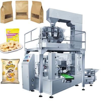 China 8 stations; wash down; Hot Selling Autoclavable Autoclavable Peanut Packaging Machine Doypack Bag Automatic Weighing Filling Packing Machine for sale