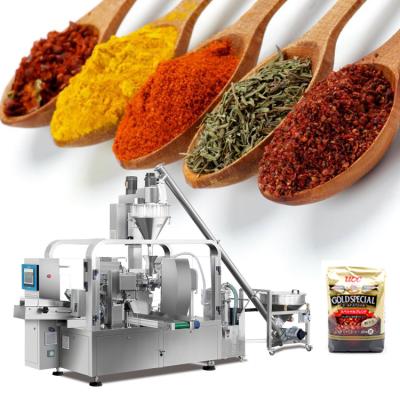 China Automatic Beverage Corn Flour Masala Green Tea Sugar Salt Pepper Coffee Powder Packing Machine 100g 200g 500g for sale