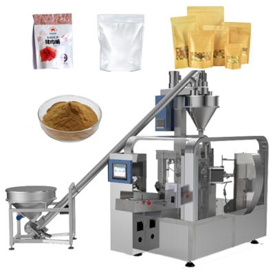 China Automatic Beverage Stand Up Pouch Chili Condiments Chilli Spice Powder Packing Machine for sale