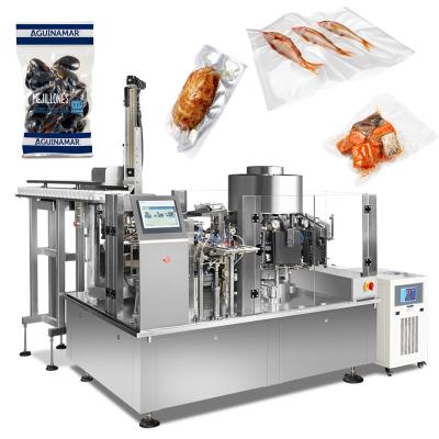 China MRZK-240 Automatic Food Vacuum Rotary Pouch Packaging Machine (LMVRH-200) for sale