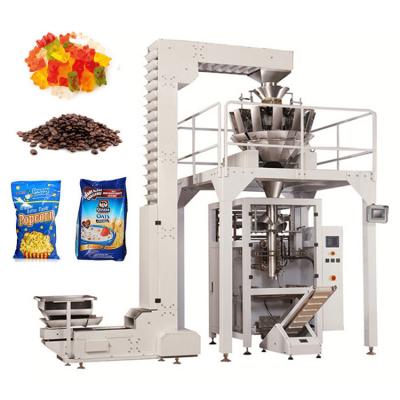 China Automatic Beverage Granule Vertical Packing Machine For Grain/Peanut/Beans/Almond Nuts for sale