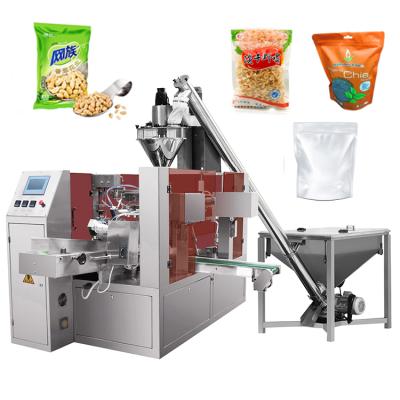 China Beverage Premade Automatic Zipper Pouch Standup Packaging Machine for sale