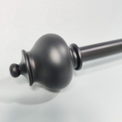 China Home Decorative Curtain Rod Set Hardware Factory Wholesale Minimalist Curtain Poles for sale