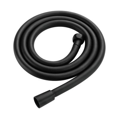 China Shower Bathroom Accessories PVC Black 1.5m Shower Hose / Hand Shower HIDEEP for sale