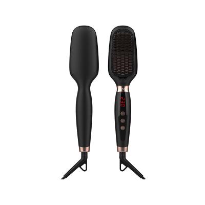 China 2022 Compact Ion Heated Hair State Machine Electric Straightener Brush Straightener Choice for sale