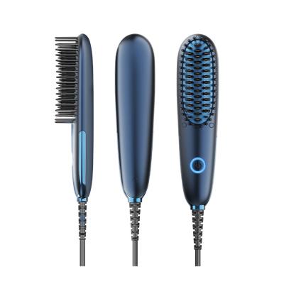 China Factory Directly Sell Electric Mini Professional Portable Hair Straightener Brush for sale