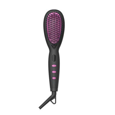 China Quality Guaranteed Slim 2 In 1 Dryer Hair Brush Negative Styling Electric Straight Comb for sale