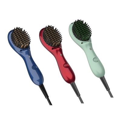 China Mini Sell Well New Type OEM Unisex Hair Styling Custom Electric Straightening Hair Brush for sale