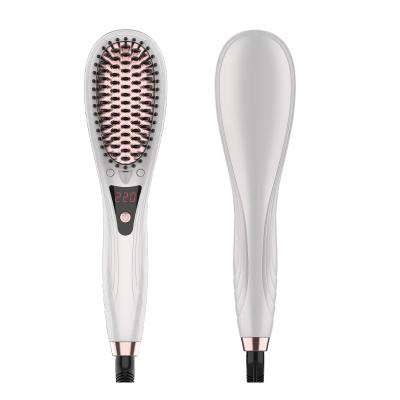 China Hot Selling Professional Amazon Hair Styler Hotel Electric Hair Comb Straightener Electric Hair Brush Rotative for sale