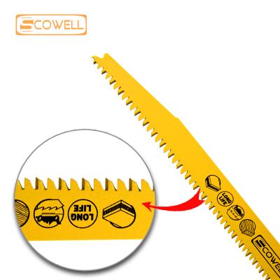 China 8 Inch Reciprocating Saw Blade Progressor Tooth Saber Demolition Saw Blades For Fast Wood Cutting 2345X 1/2IN for sale