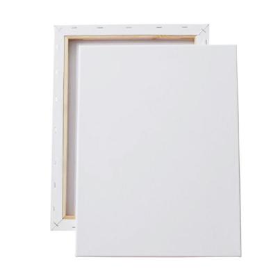 China Streched Canvas Blank Stretched Canvas, Stationery Painting Material, 280g Cotton Artist Canvas Panel for sale