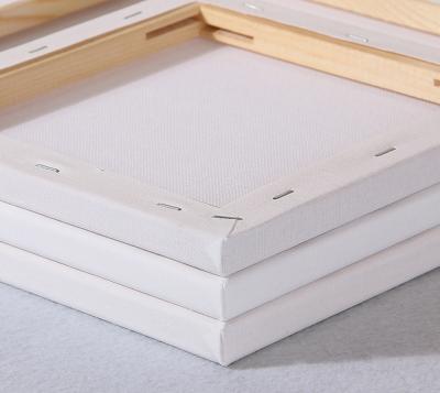 China Streched Canvas Stationery Painting Material, Artist Canvas Panel, Empty Stretched Cotton 280g Canvas for sale