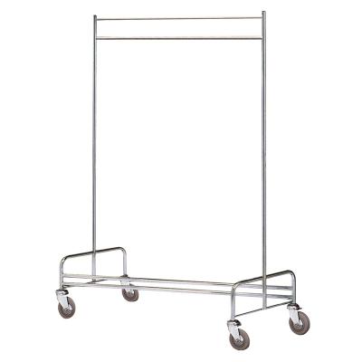 China Modern Wholesale Hotel Porch Stainless Steel Luggage Trolley Thickened Hotel Trolley for sale