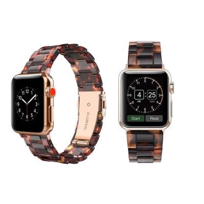 China Fashionable Business Men And Women Watch Strap Resin Strap Supply Strap For Apple 5/4/3/2/1 Strap 38/42mm Stainless Steel Strap for sale